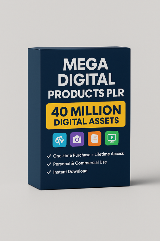 (40MILLION DIGITAL PRODUCTS  PLR2025)