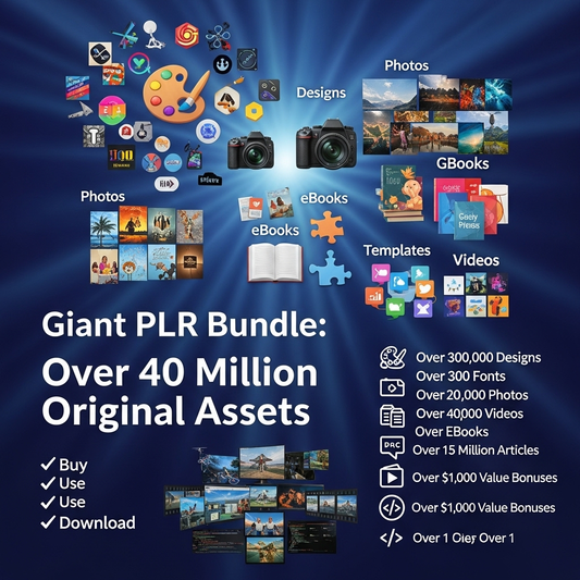 (40MILLION DIGITAL PRODUCTS  PLR2025)